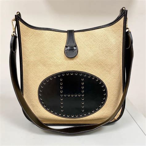 used hermes evelyne bag|authentic hermes evelyne bag.